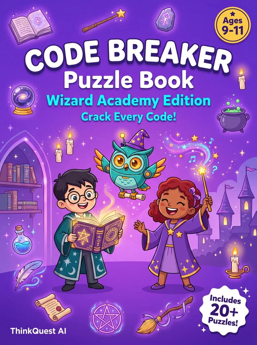 Code Breaker Puzzle Book: Wizard Academy Edition