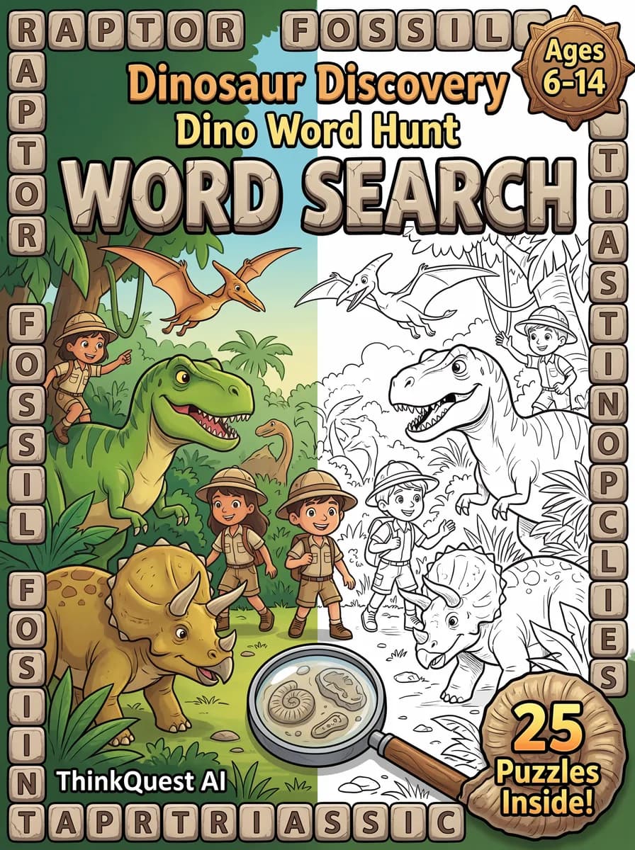 Dinosaur Discovery: Dino Word Hunt