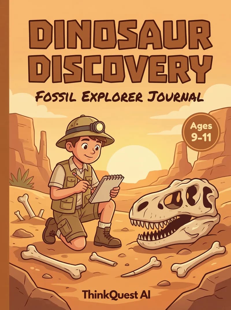 Dinosaur Discovery: Fossil Explorer Journal