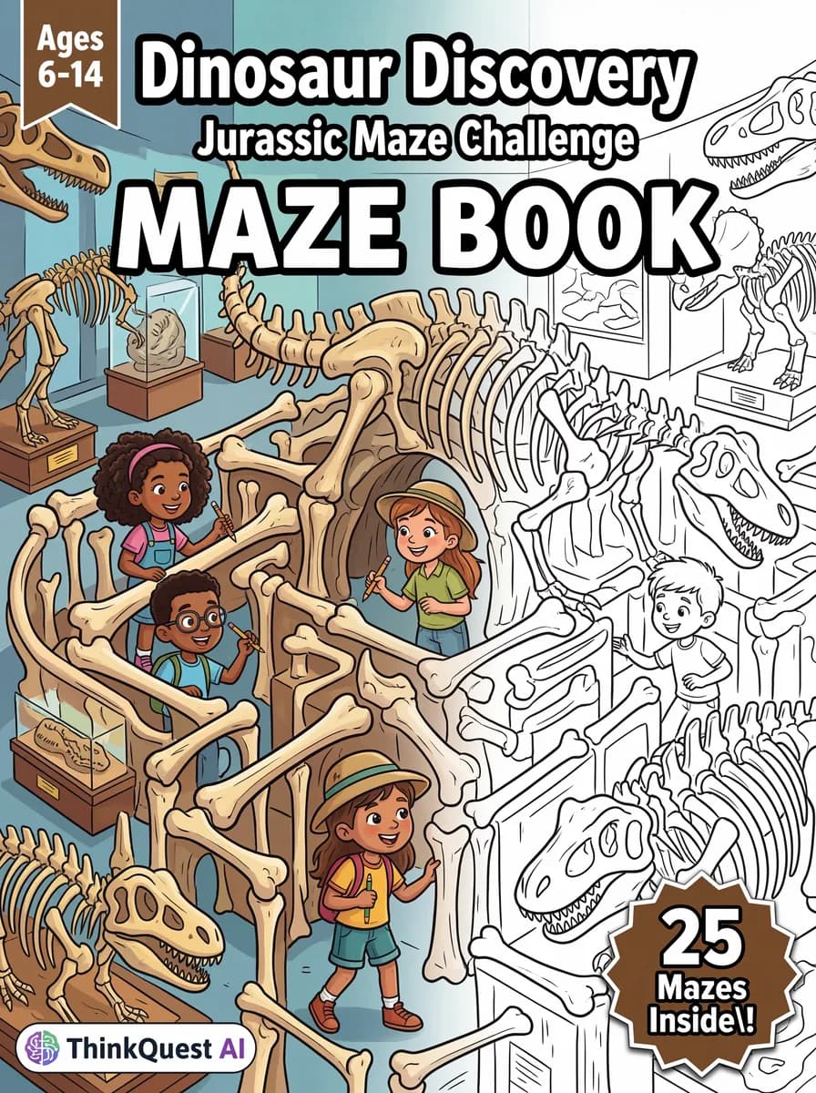 Dinosaur Discovery: Jurassic Maze Challenge