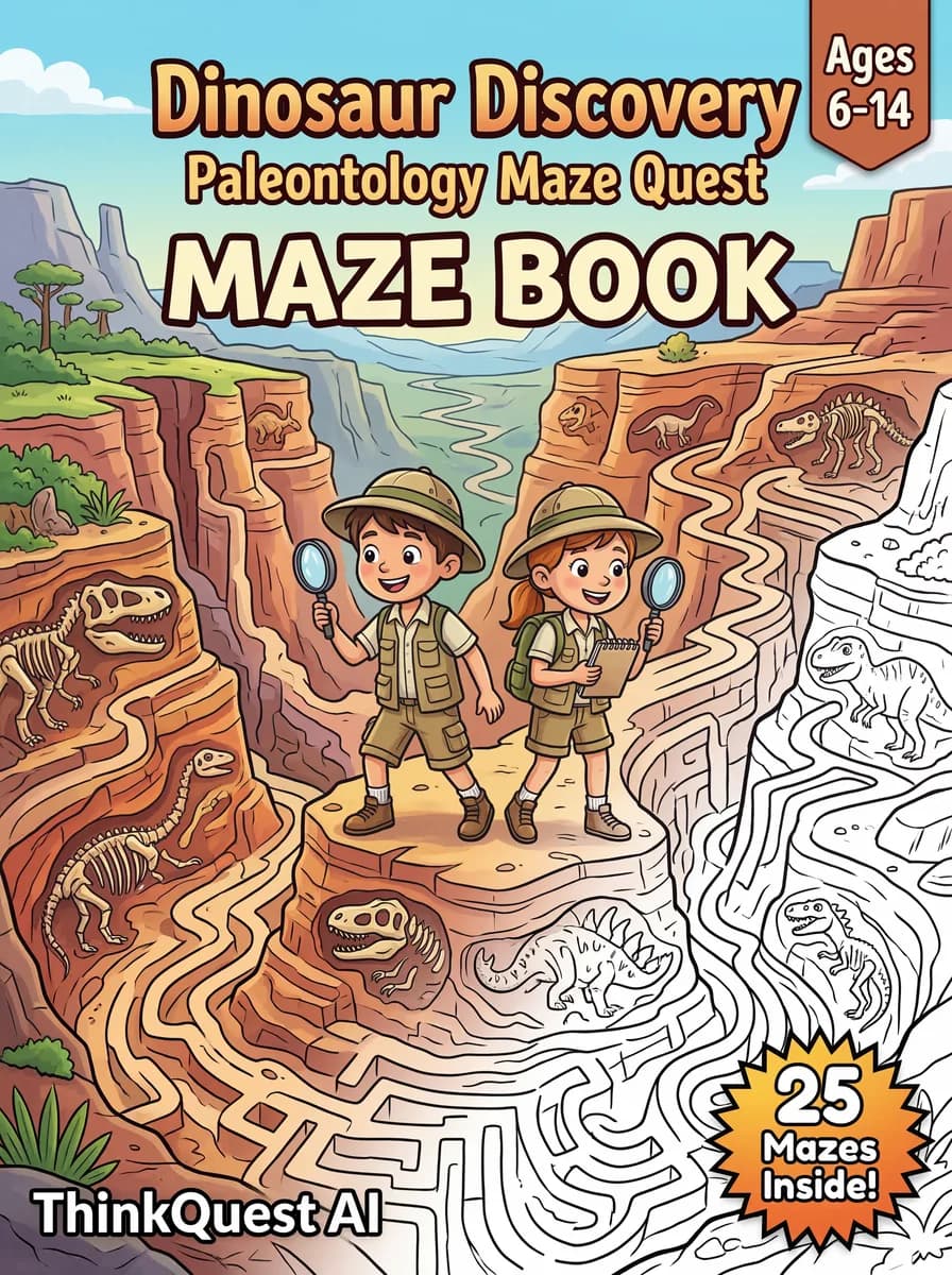 Dinosaur Discovery: Paleontology Maze Quest