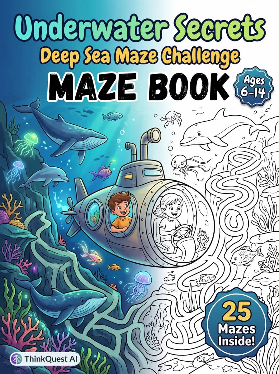 Underwater Secrets: Deep Sea Maze Challenge