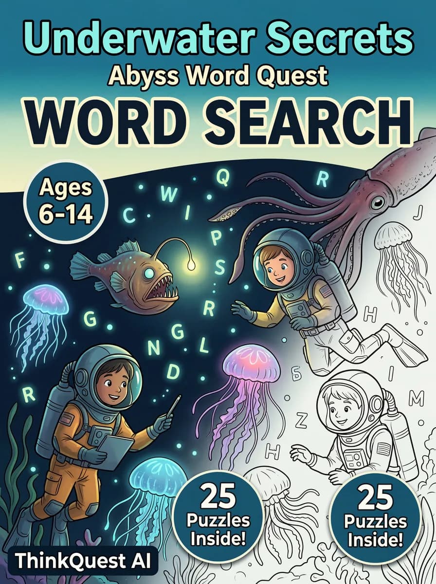 Underwater Secrets: Abyss Word Quest