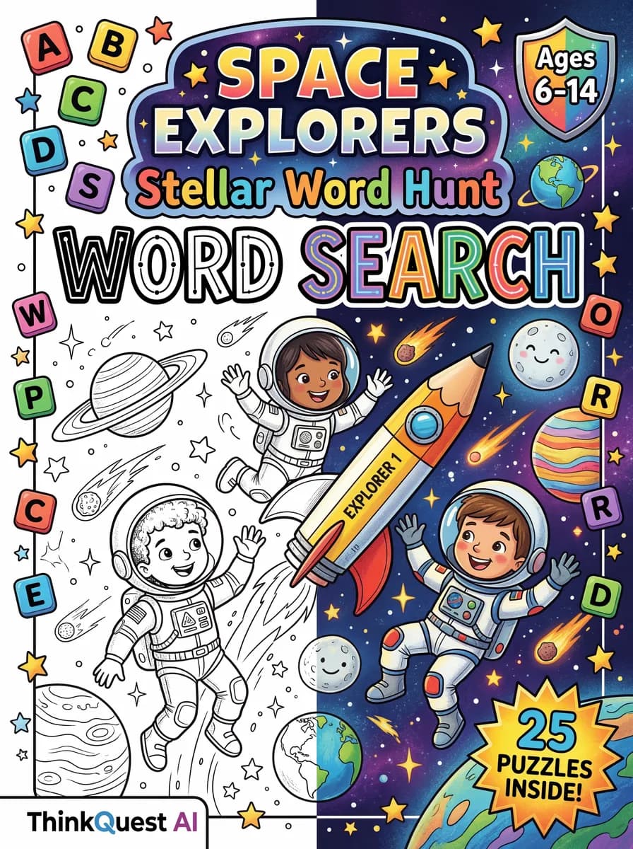 Space Explorers: Stellar Word Hunt