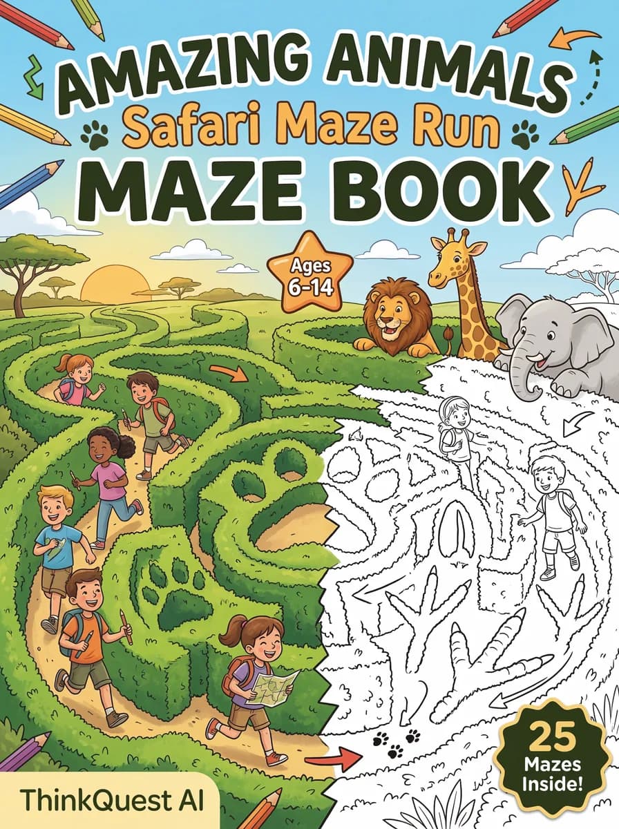 Amazing Animals: Safari Maze Run