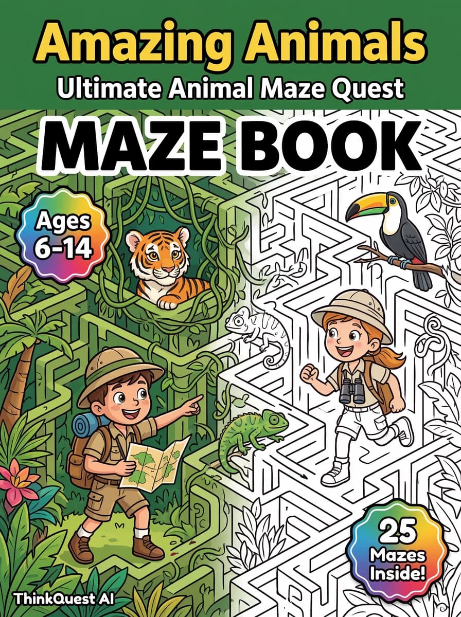 Amazing Animals: Ultimate Animal Maze Quest