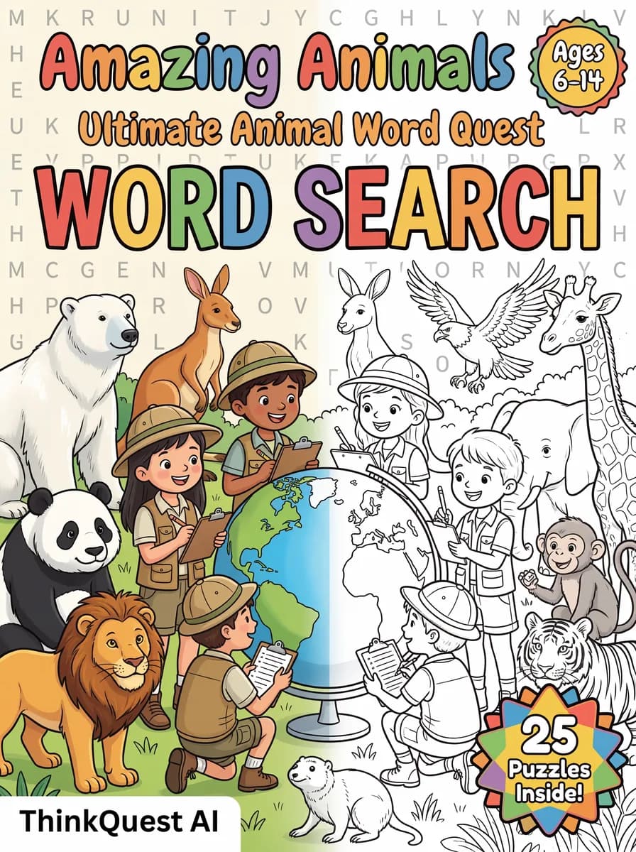 Amazing Animals: Ultimate Animal Word Quest