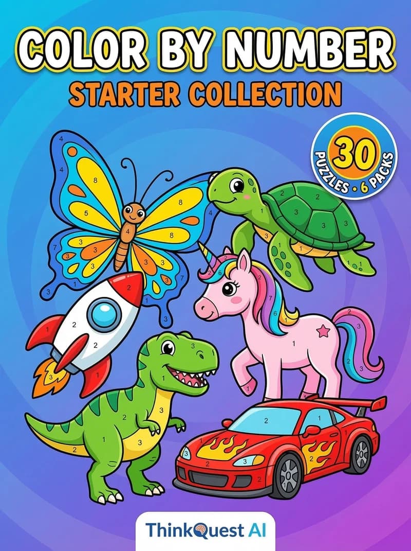 Color By Number: Starter Collection