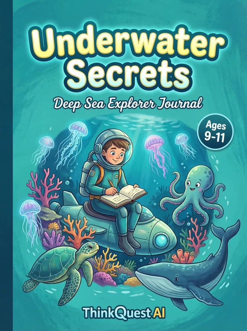 Underwater Secrets: Deep Sea Explorer Journal