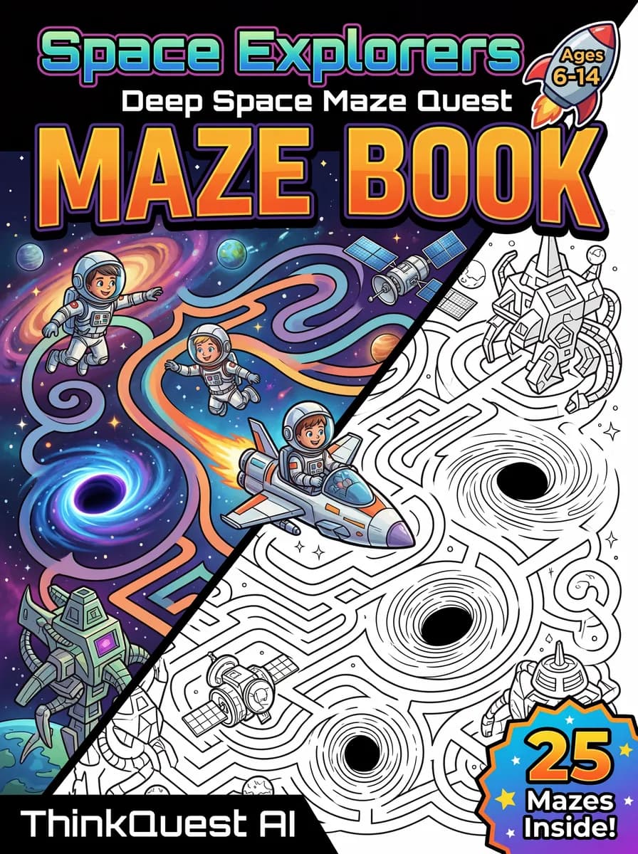 Space Explorers: Deep Space Maze Quest